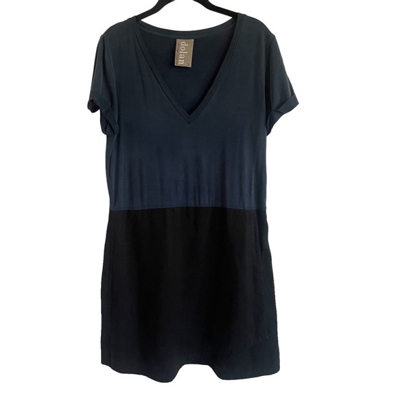 Dolan Anthropologie Horizon Colorblock Shift Dress, Size S - Picture 2 of 8